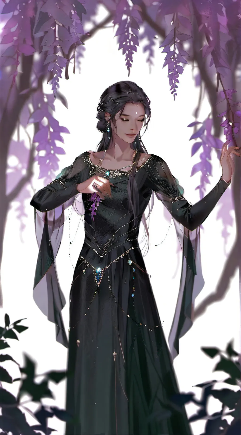 ai character: Ivy background