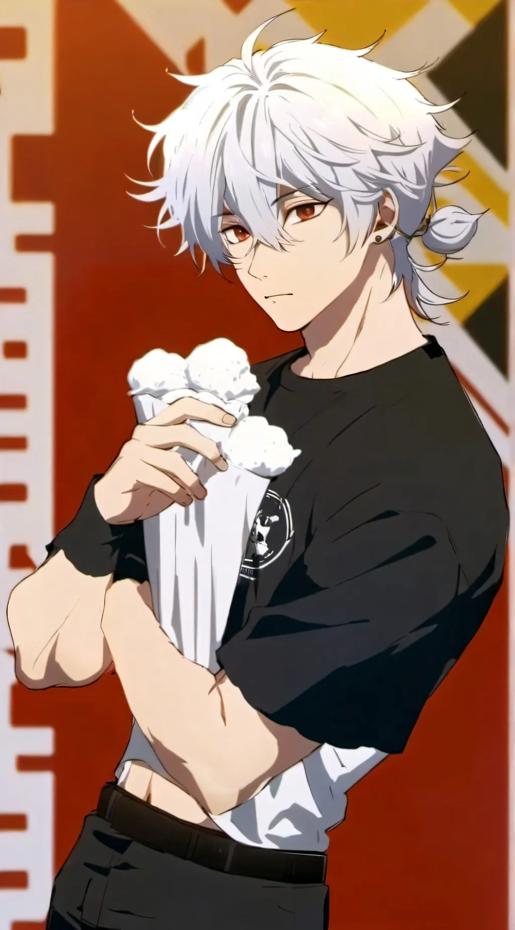 ai character: leo background