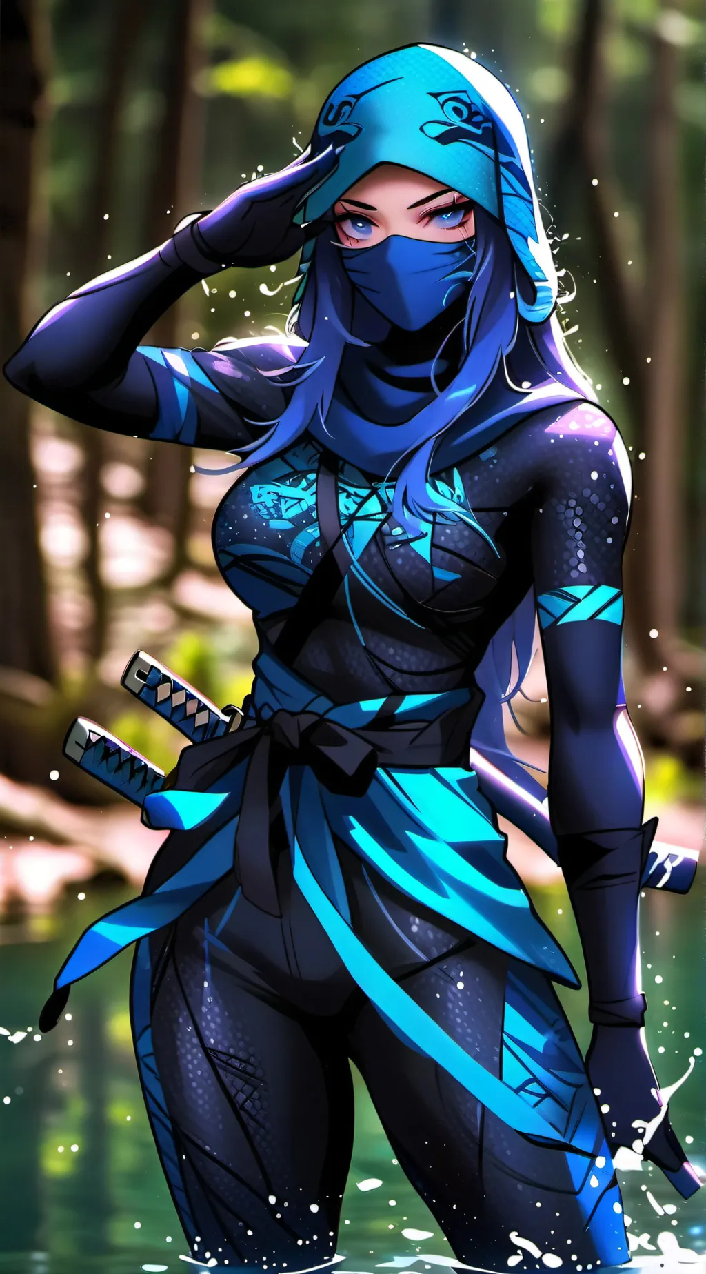 ai character: Ninja Jean background