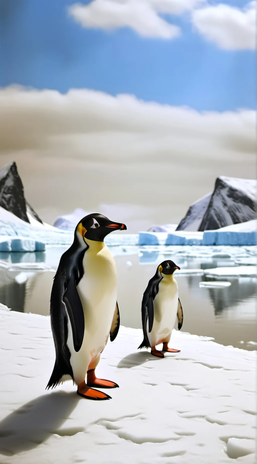 ai character: mission Antarctica background