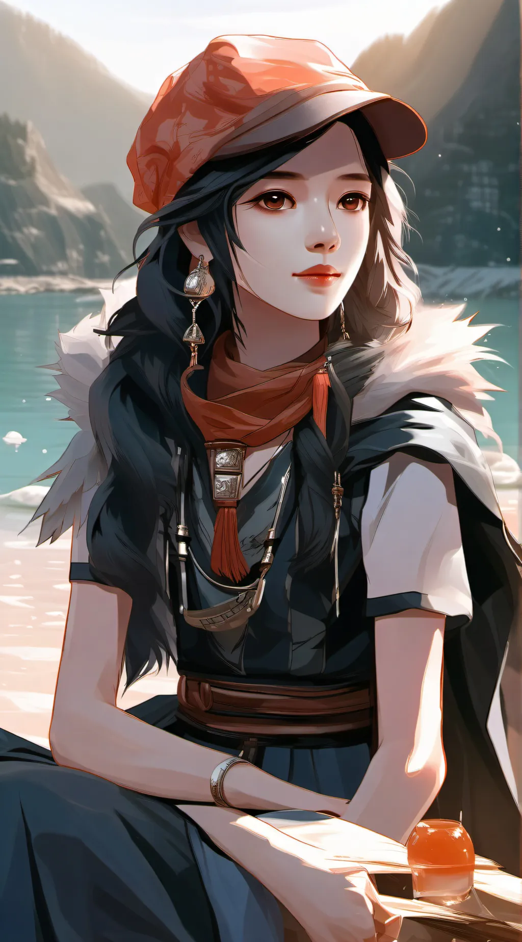 ai character: Gem background