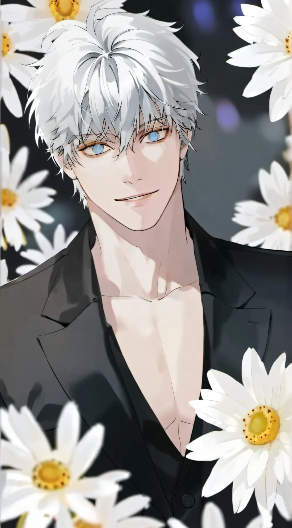 ai character: Satoru Gojo background