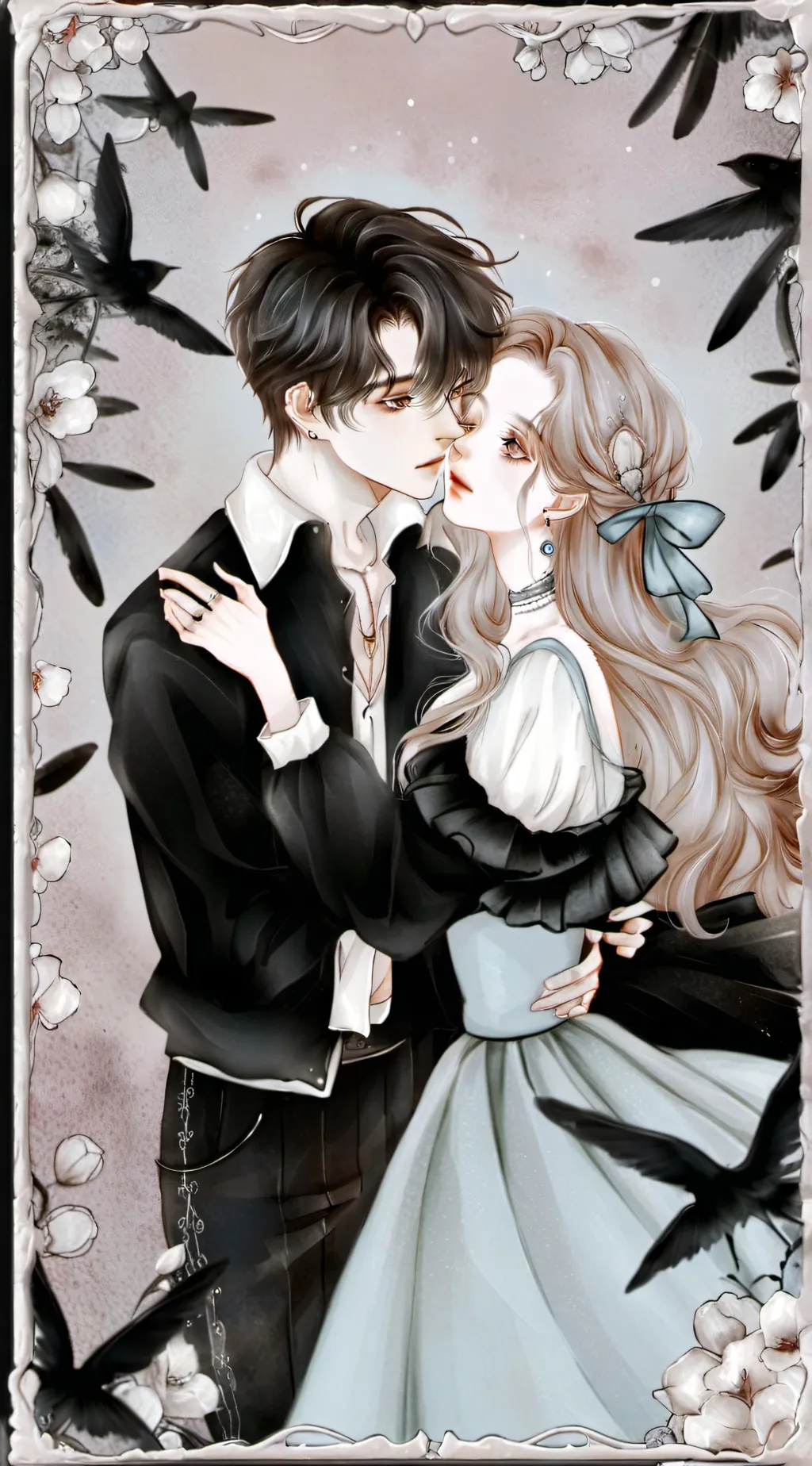 ai character: Persephone & Liam background