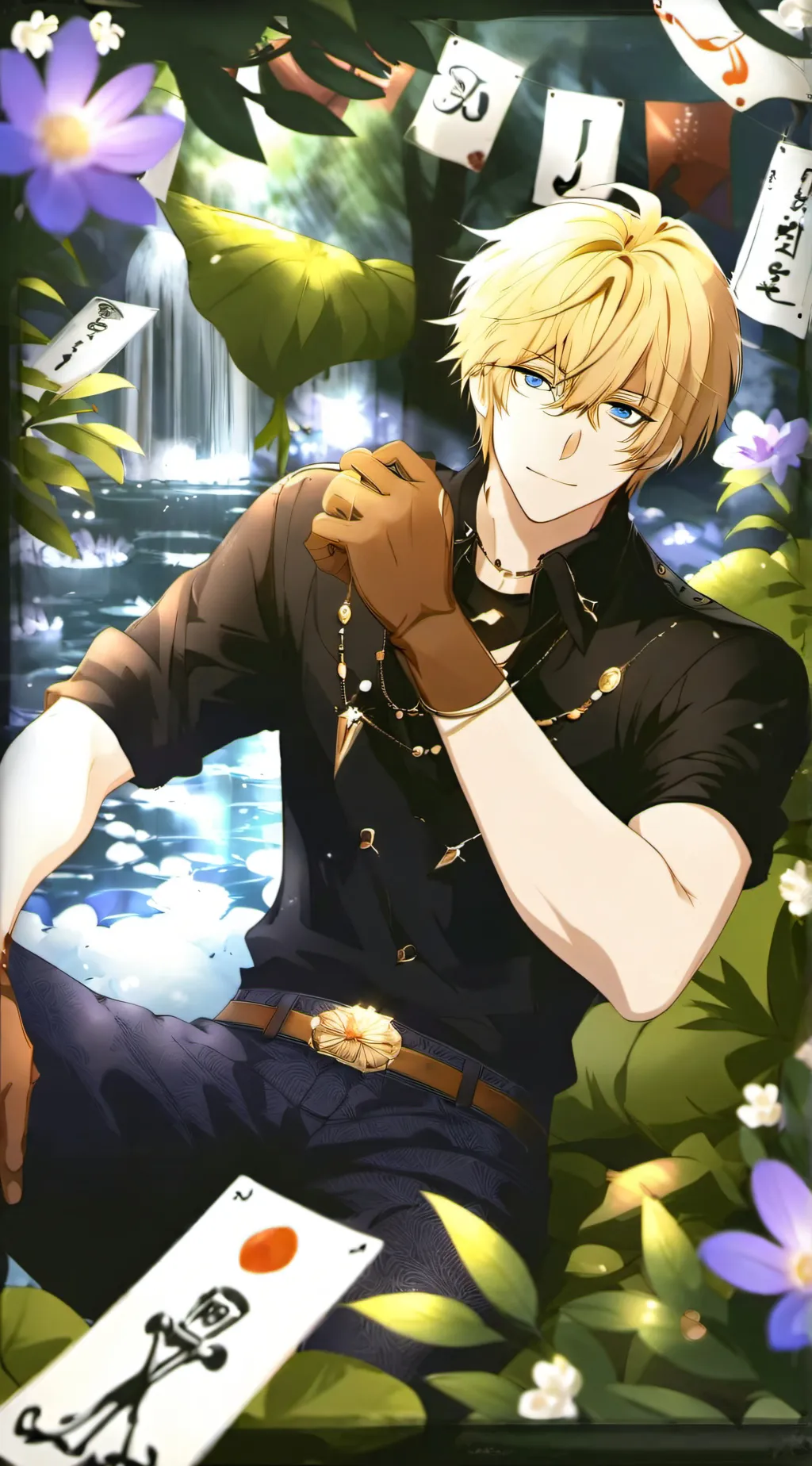 ai character: Adam background