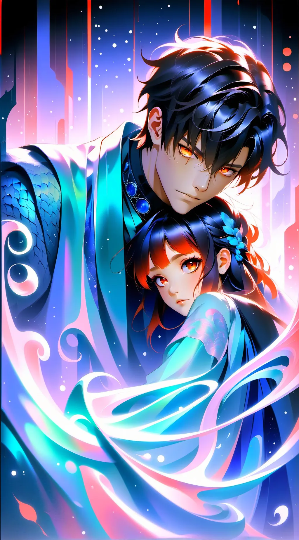 ai character: Kathy and jake background
