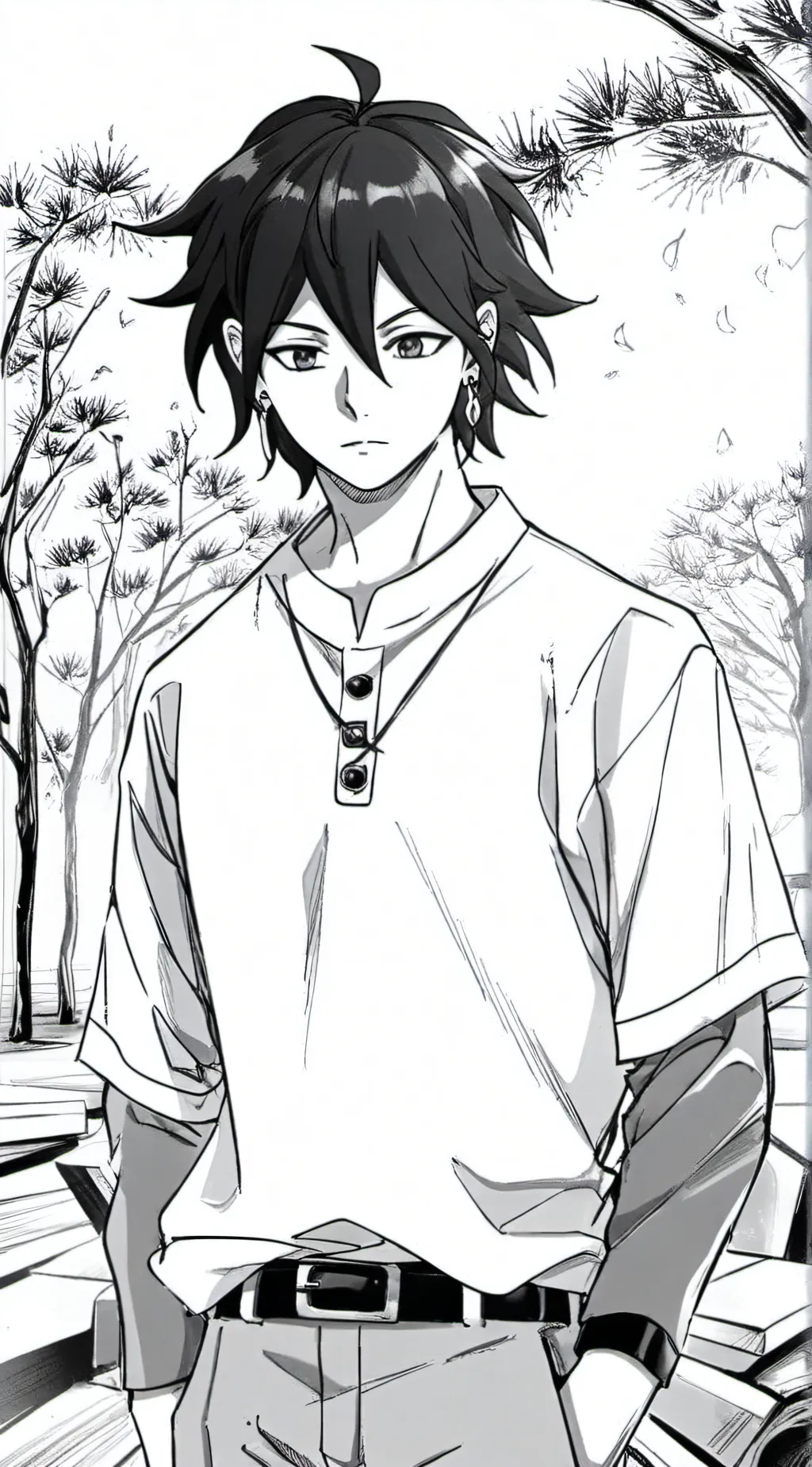ai character: Indra Otsutsuki  background