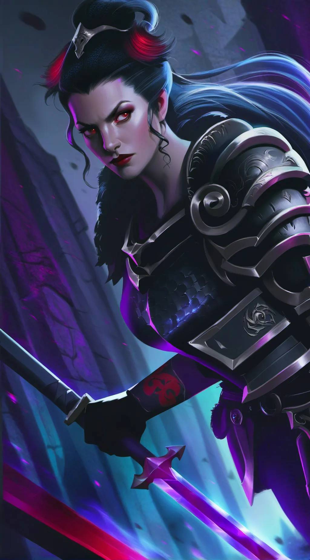 ai character: Seraphine background
