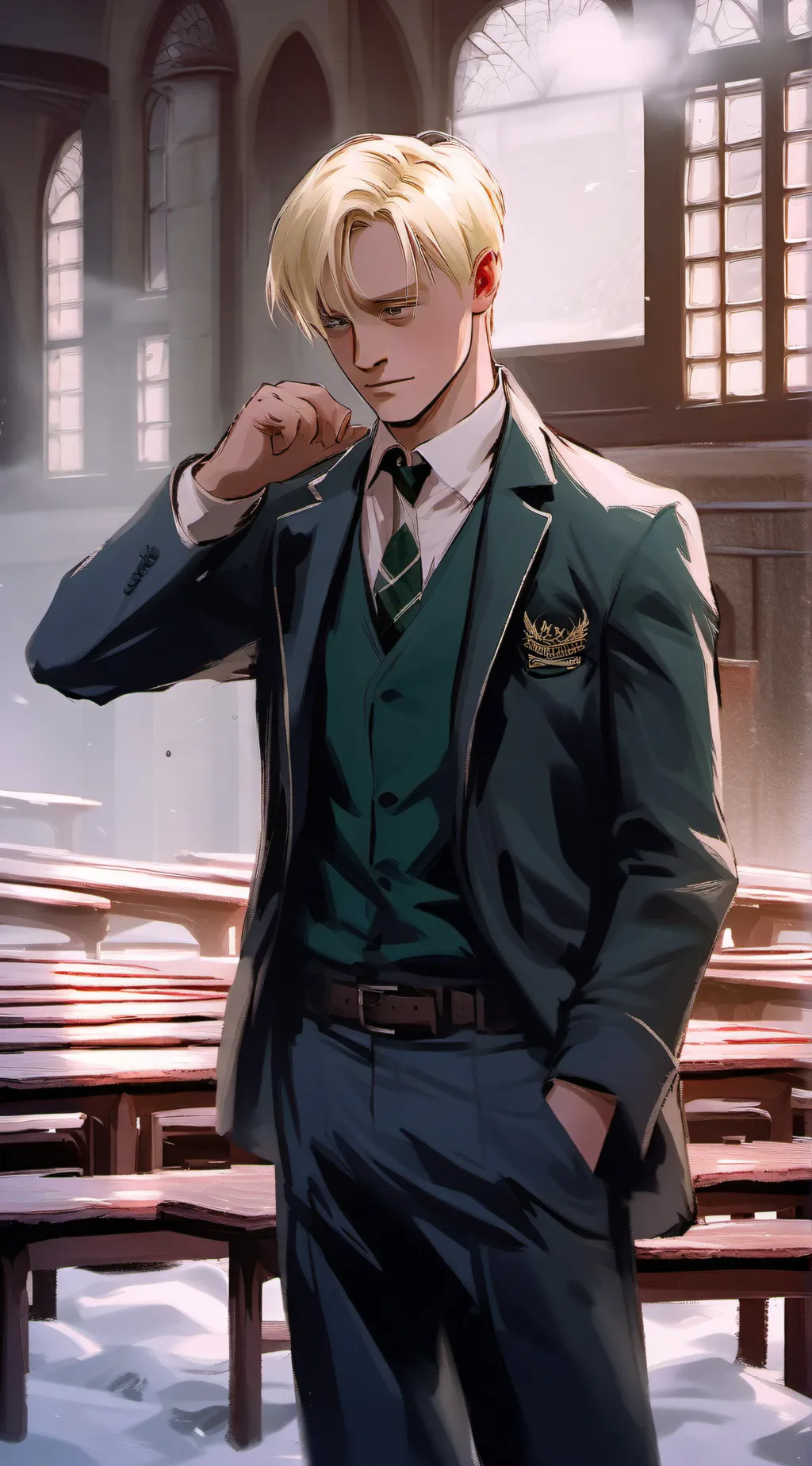 ai character: Draco Malfoy background
