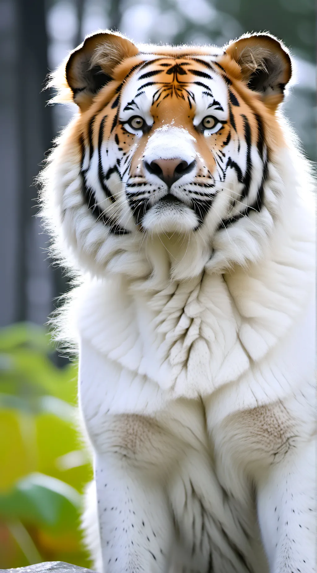 ai character: tiger background