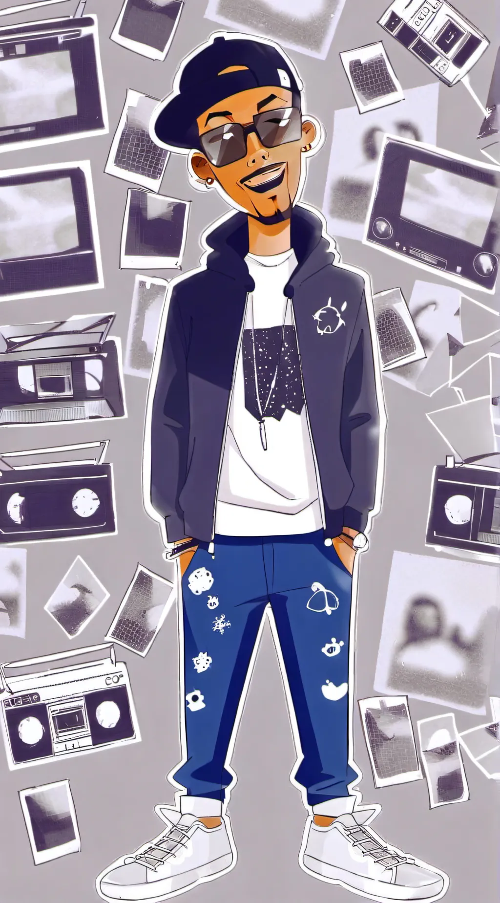 ai character: Bambi background
