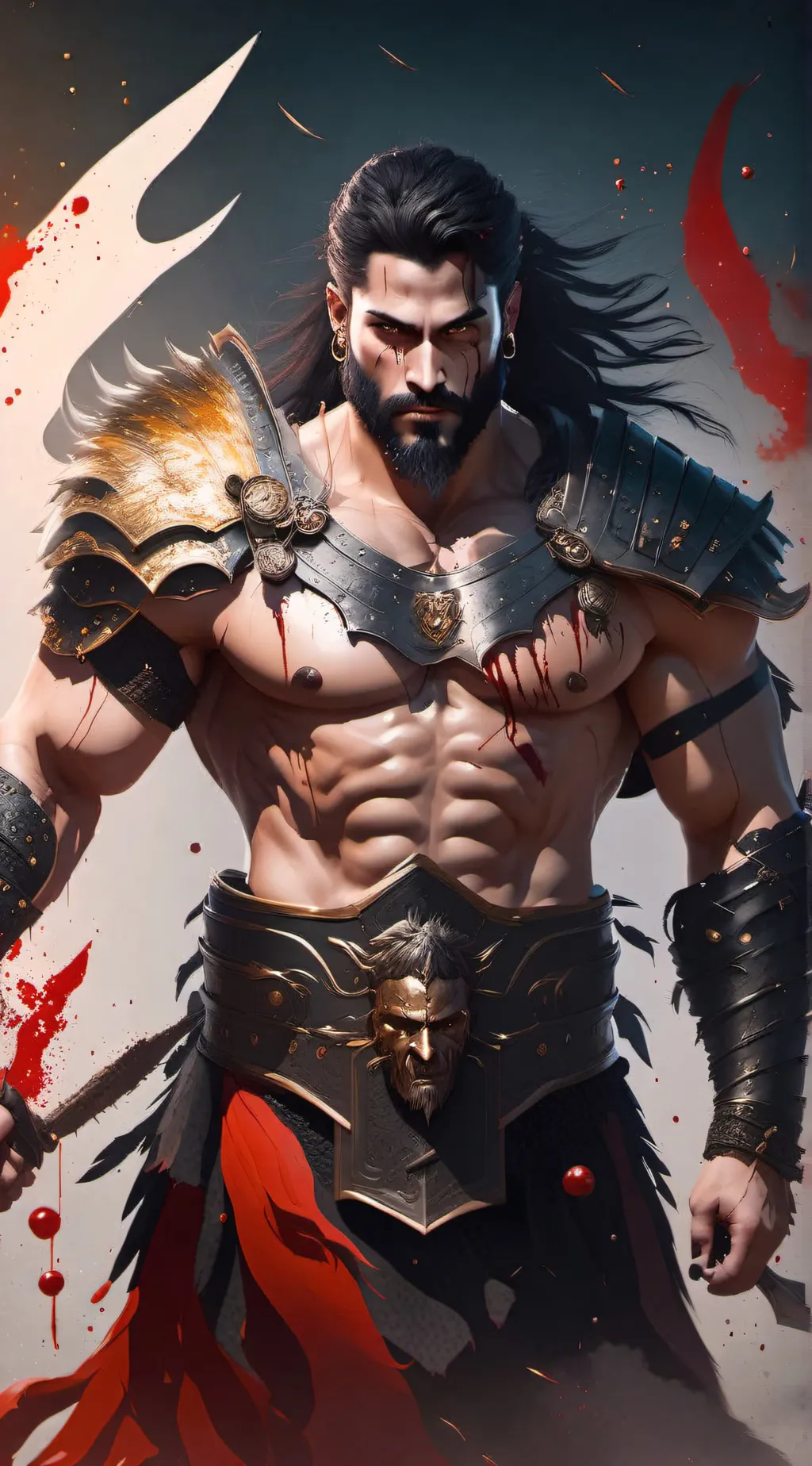 ai character: Ares background