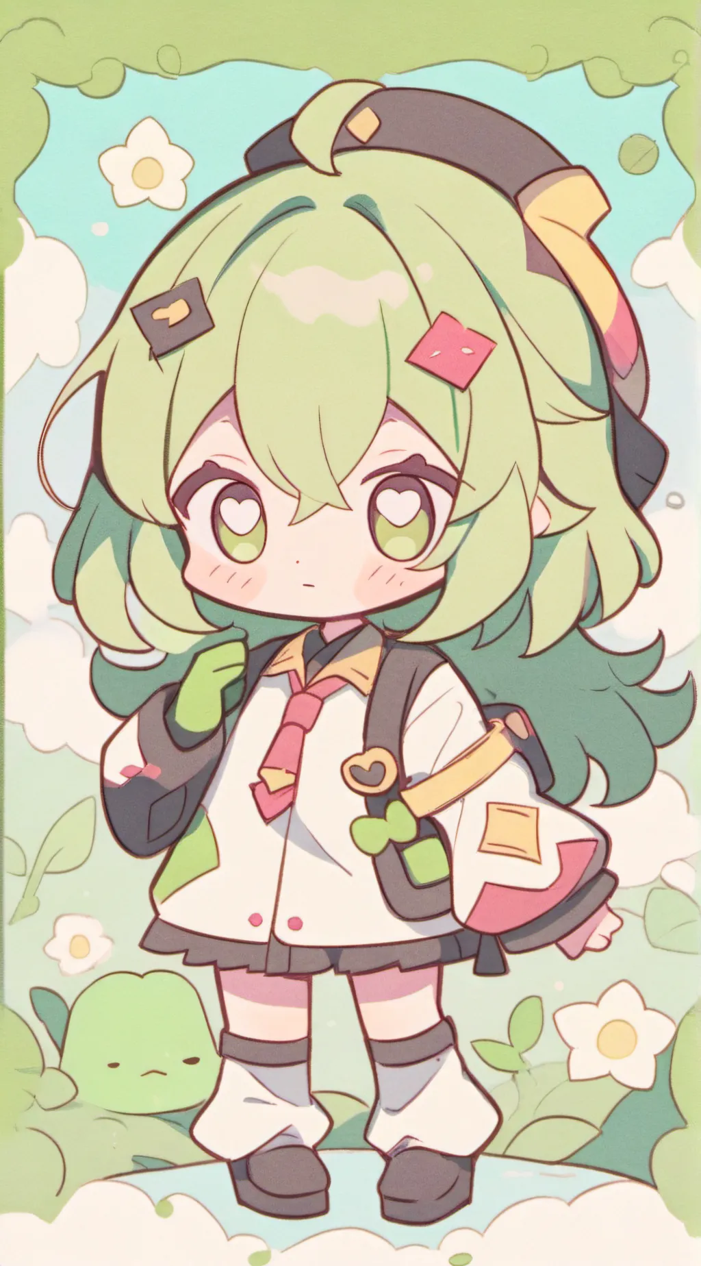 ai character: Lily background