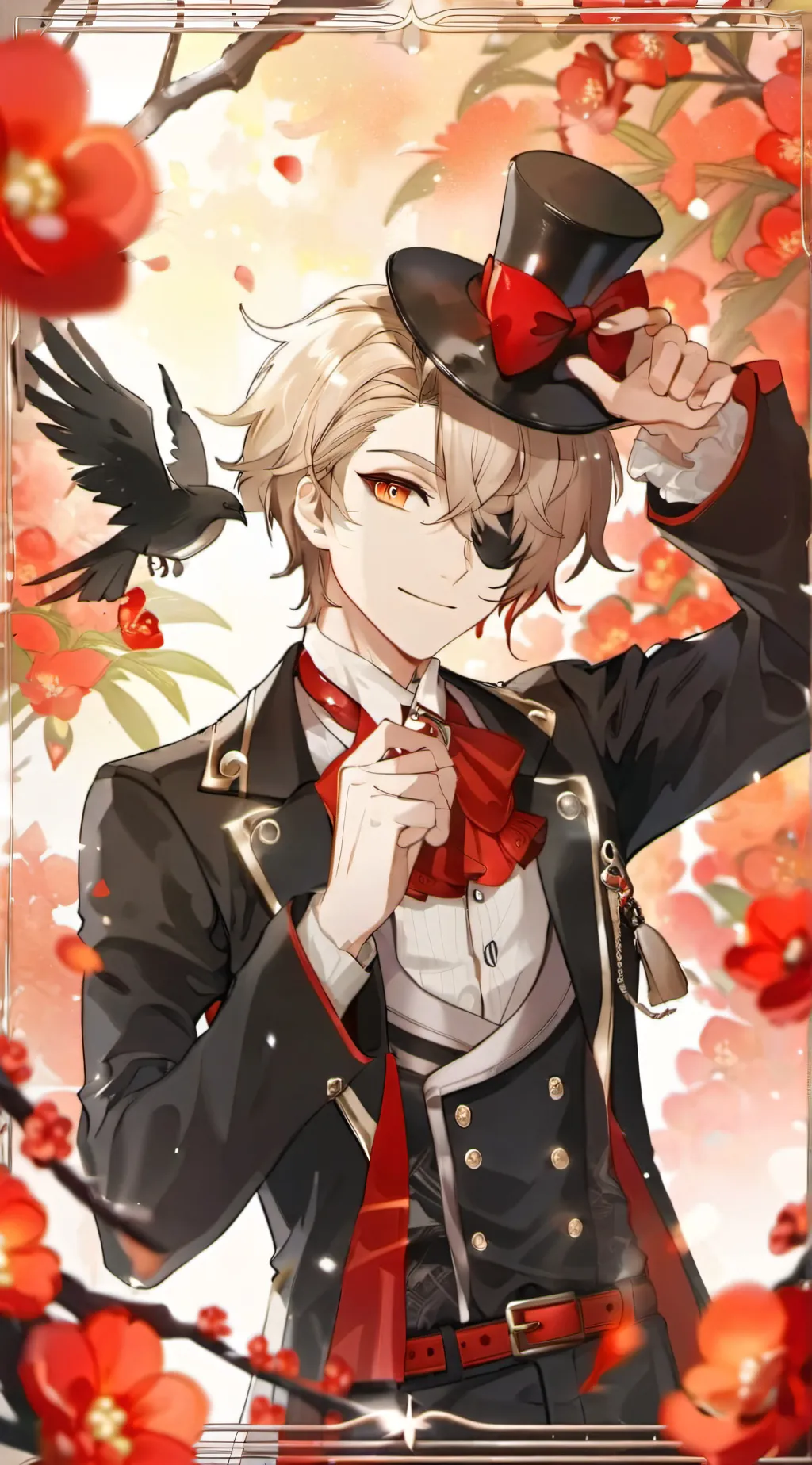 ai character: Lyney background