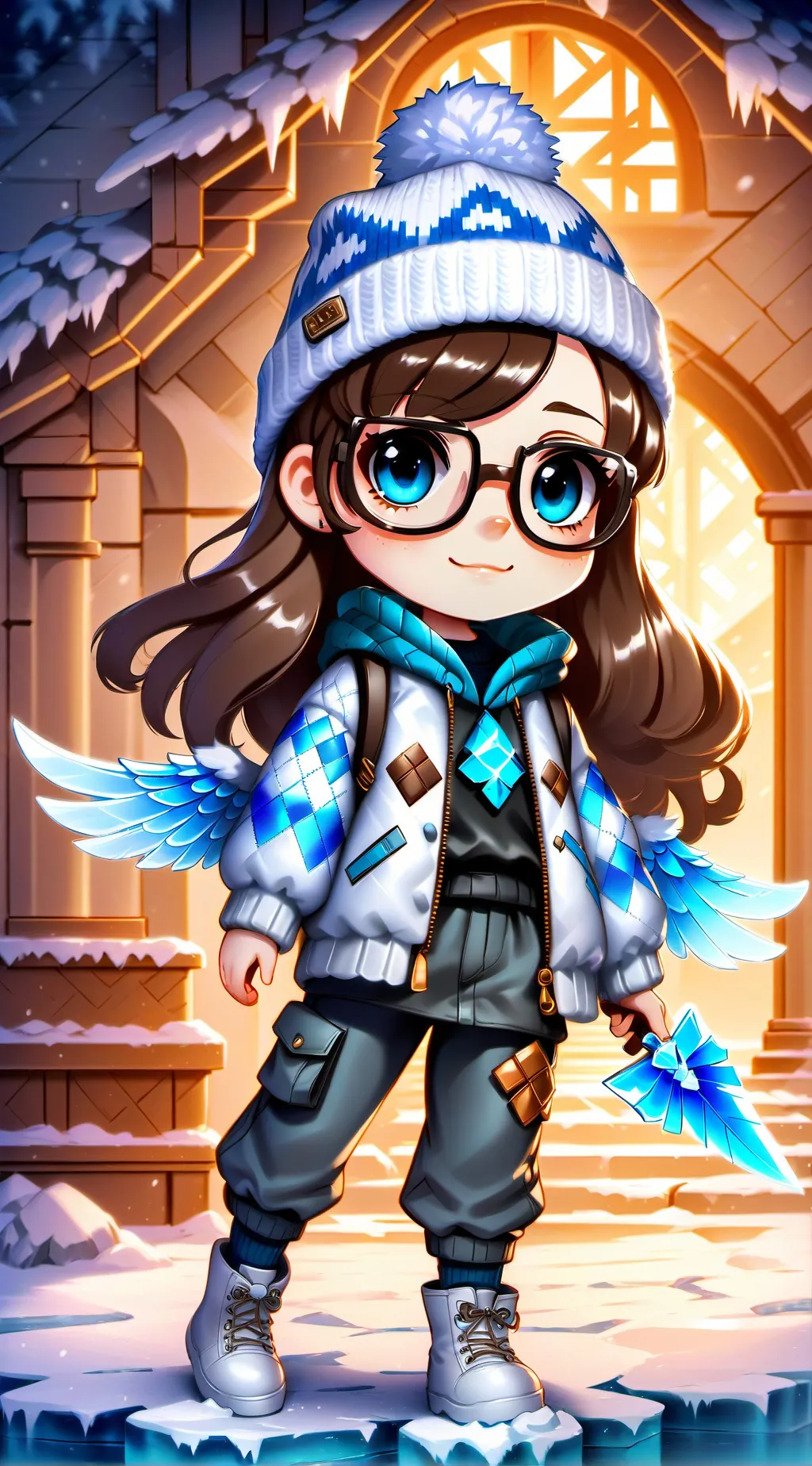 ai character: Icicle background