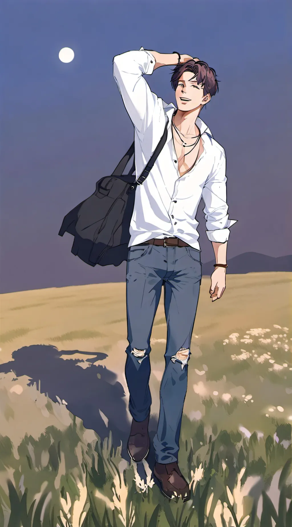 ai character: Roald Andrews background