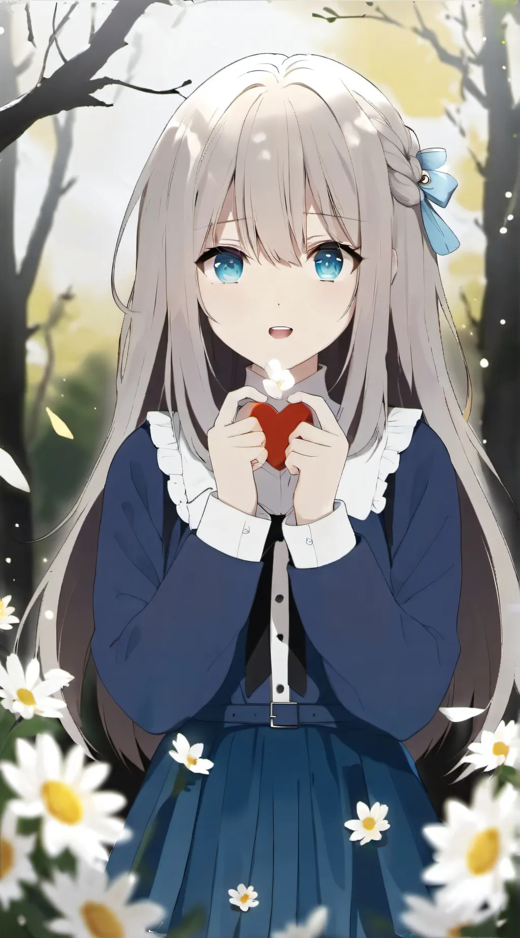 ai character: lily background