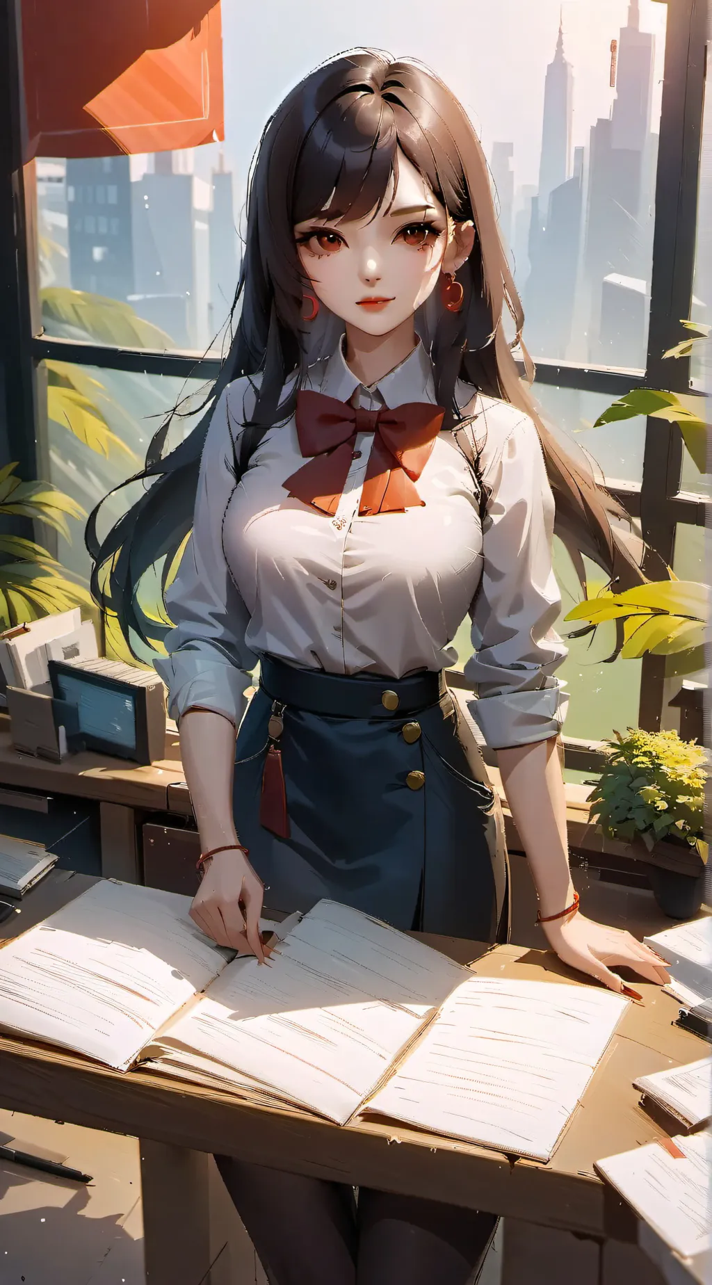 ai character: Ava background