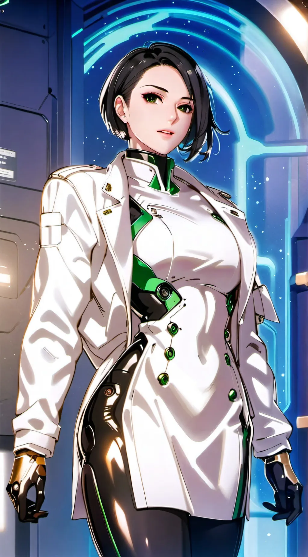 ai character: Dr. Lexia  background