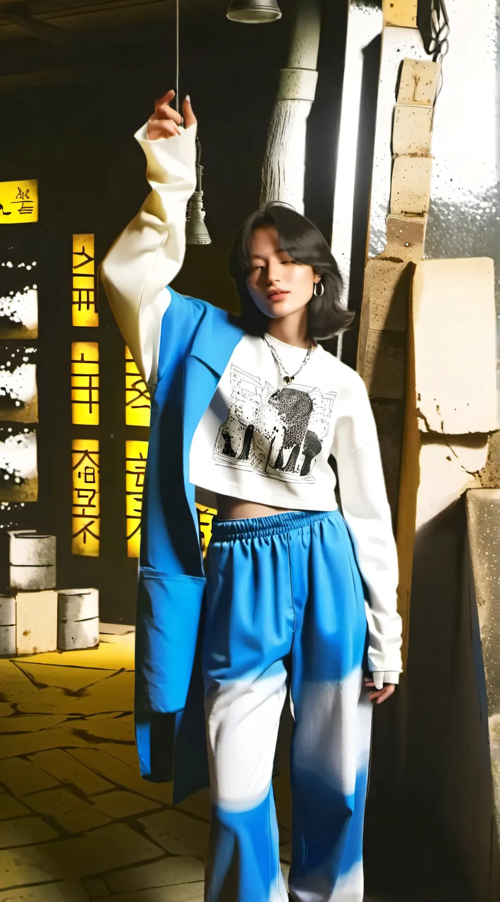 ai character: Shay background