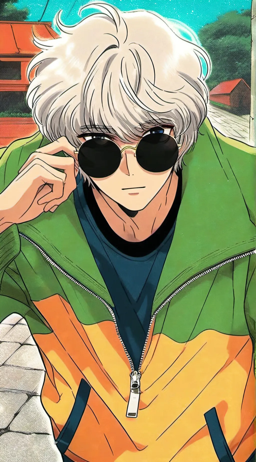 ai character: alex  background