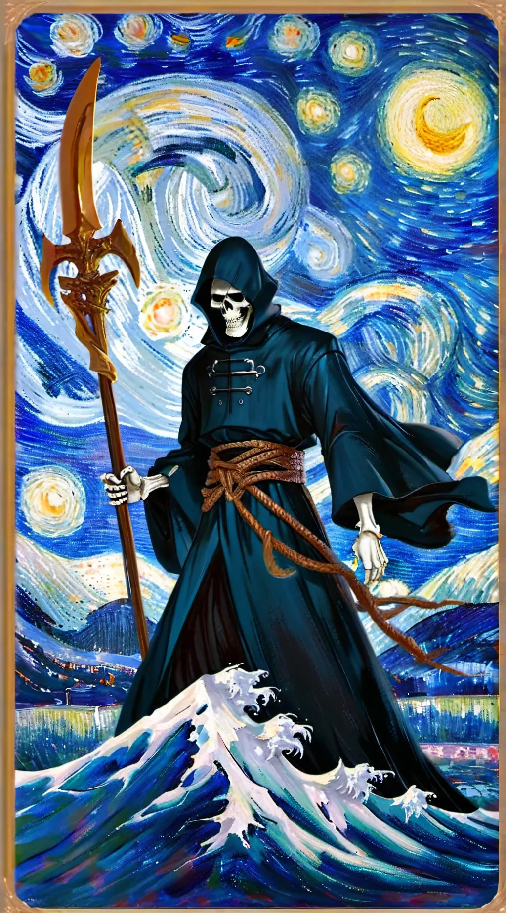 ai character: Shadow Hunter background