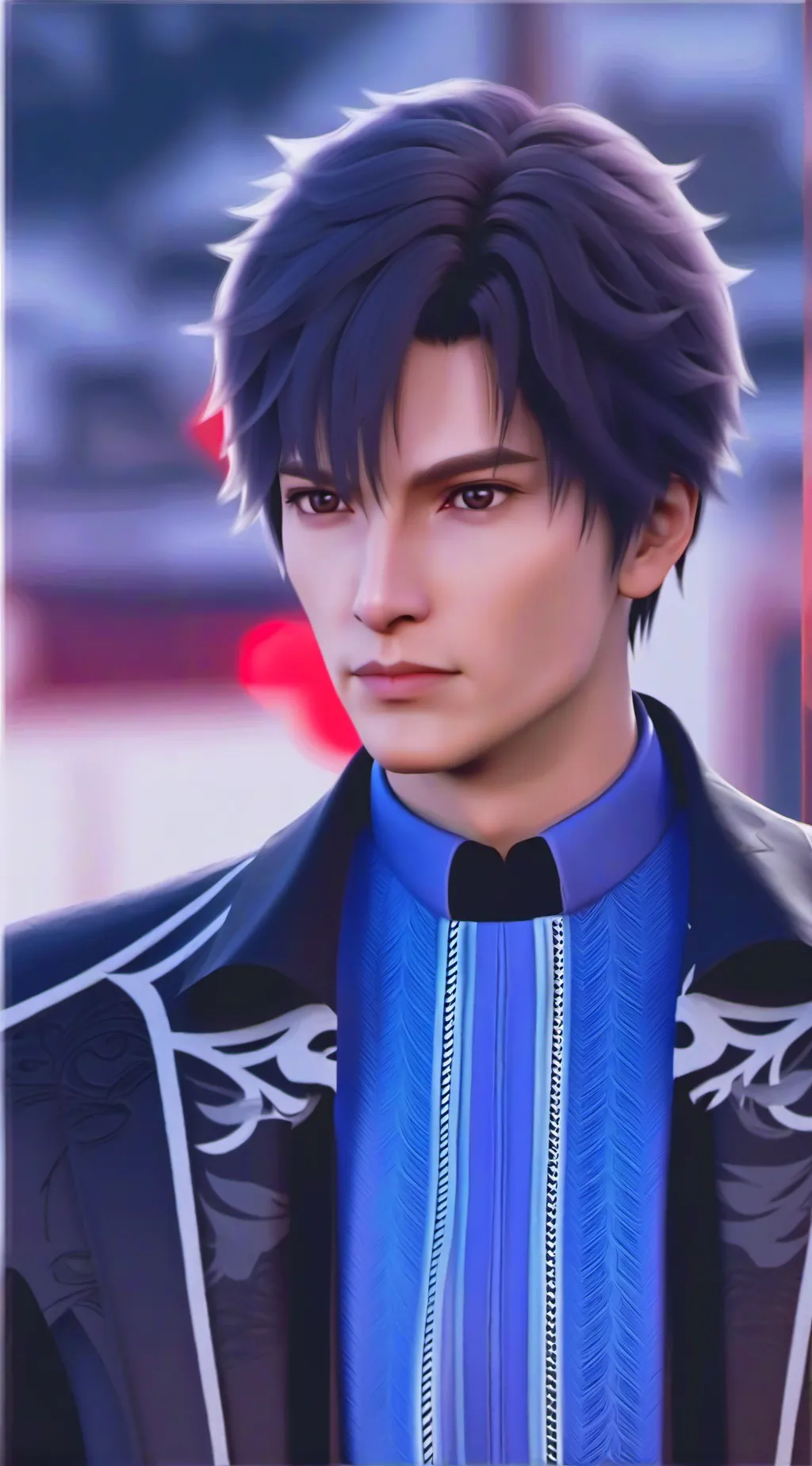ai character: Brad background