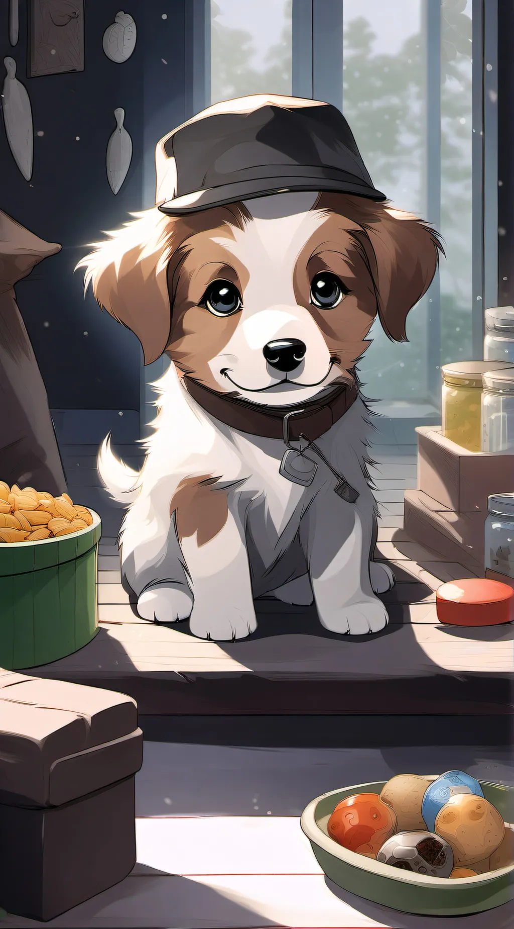 ai character: Max background
