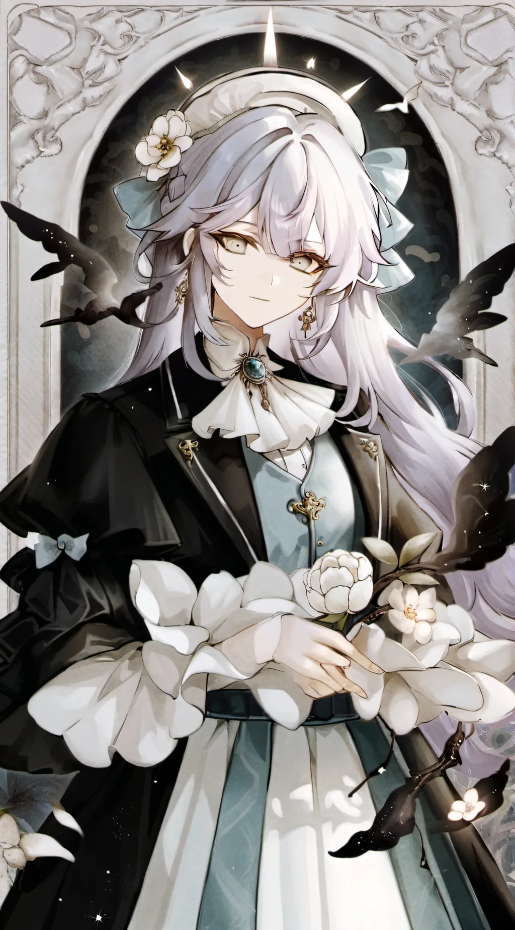ai character: Demon slayer background