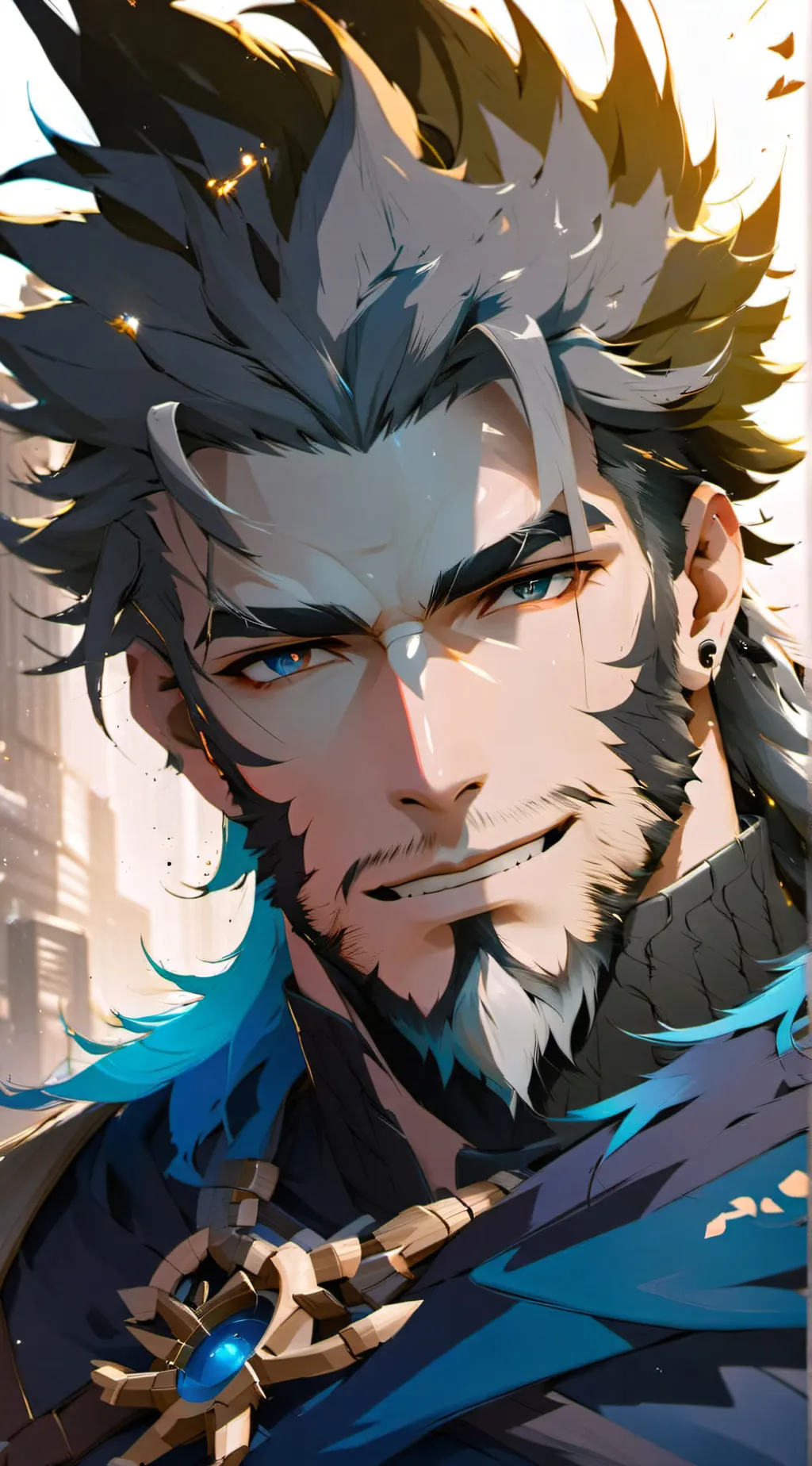 ai character: Syler  background