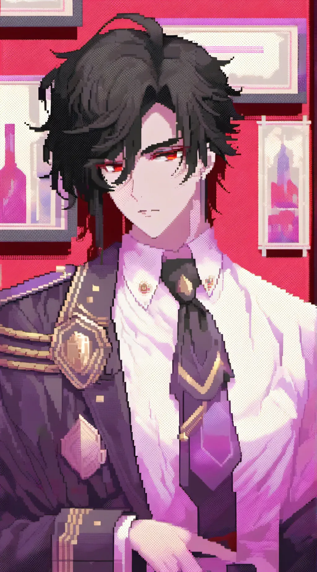ai character: ☆DANTE☆ background