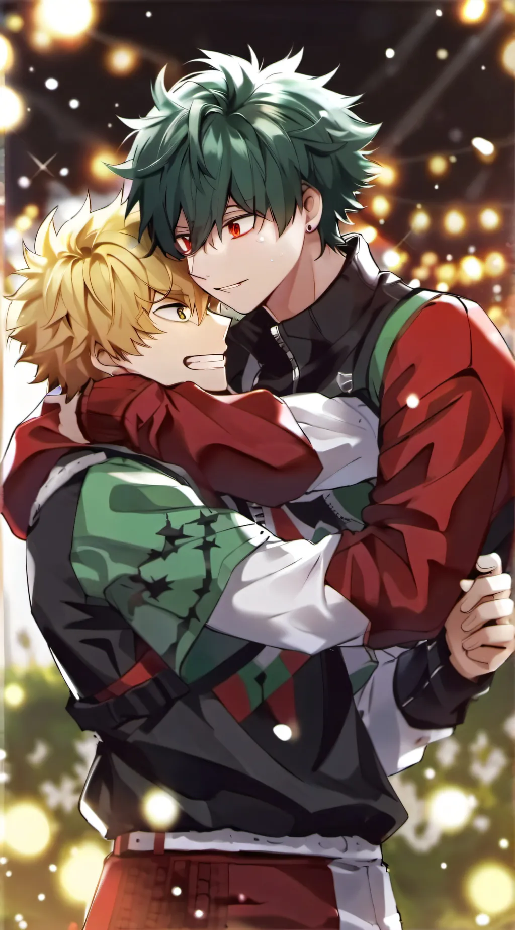ai character: bakudeku background