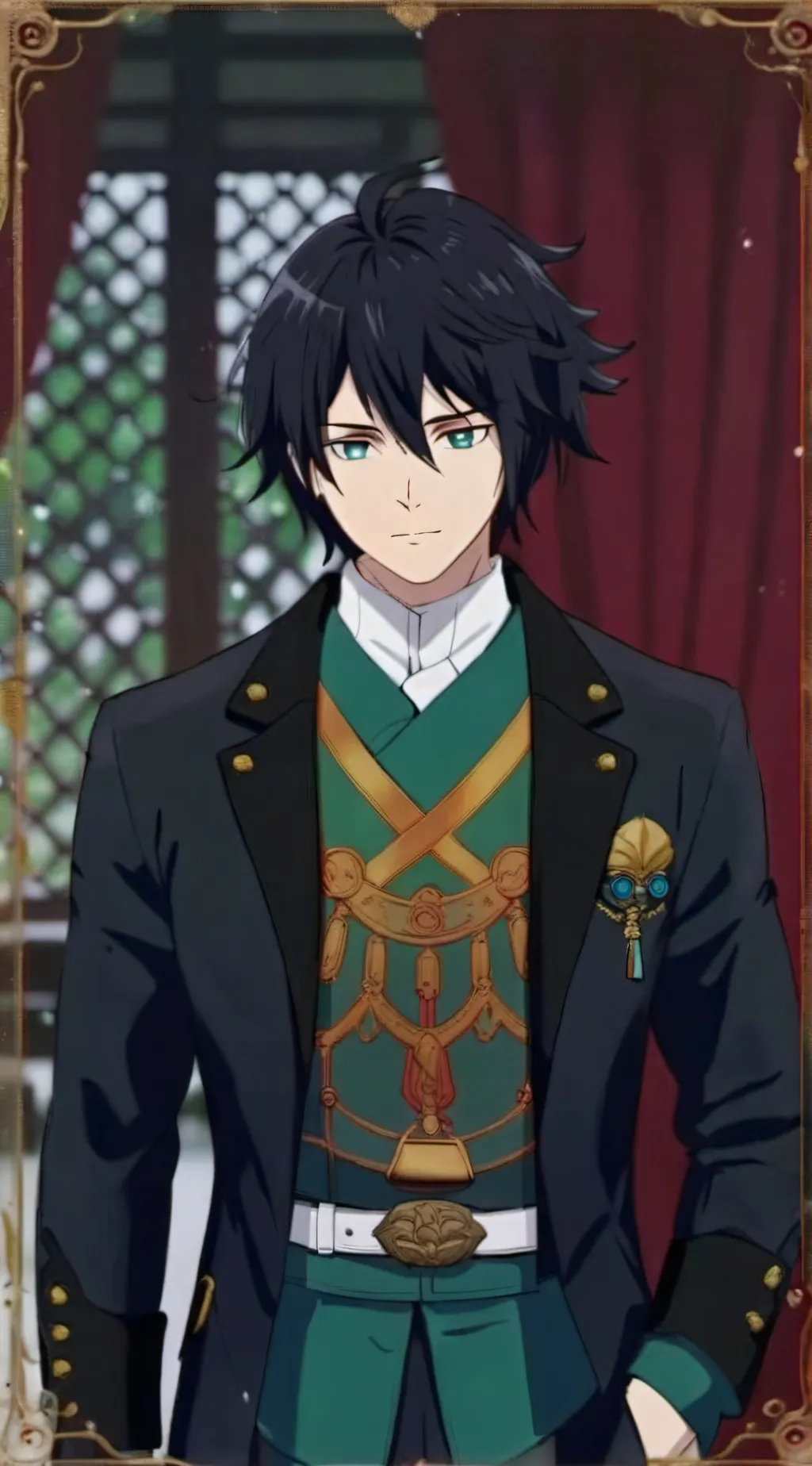 ai character: Giyuu tomioka background