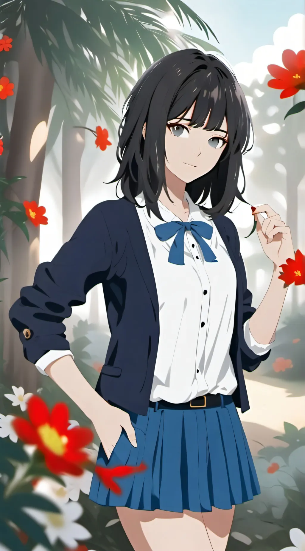 ai character: julia background