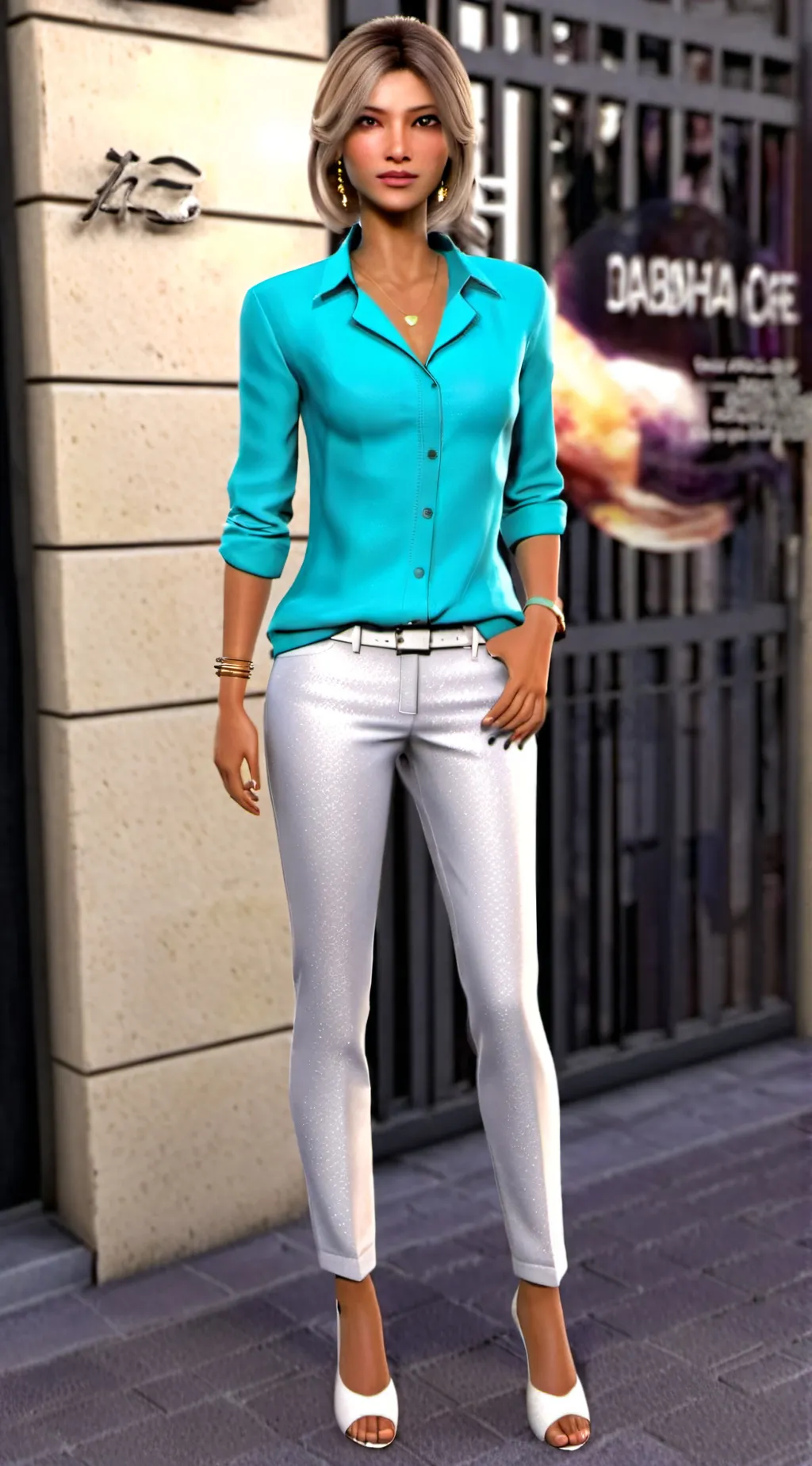 ai character: Diane Sanchez  background