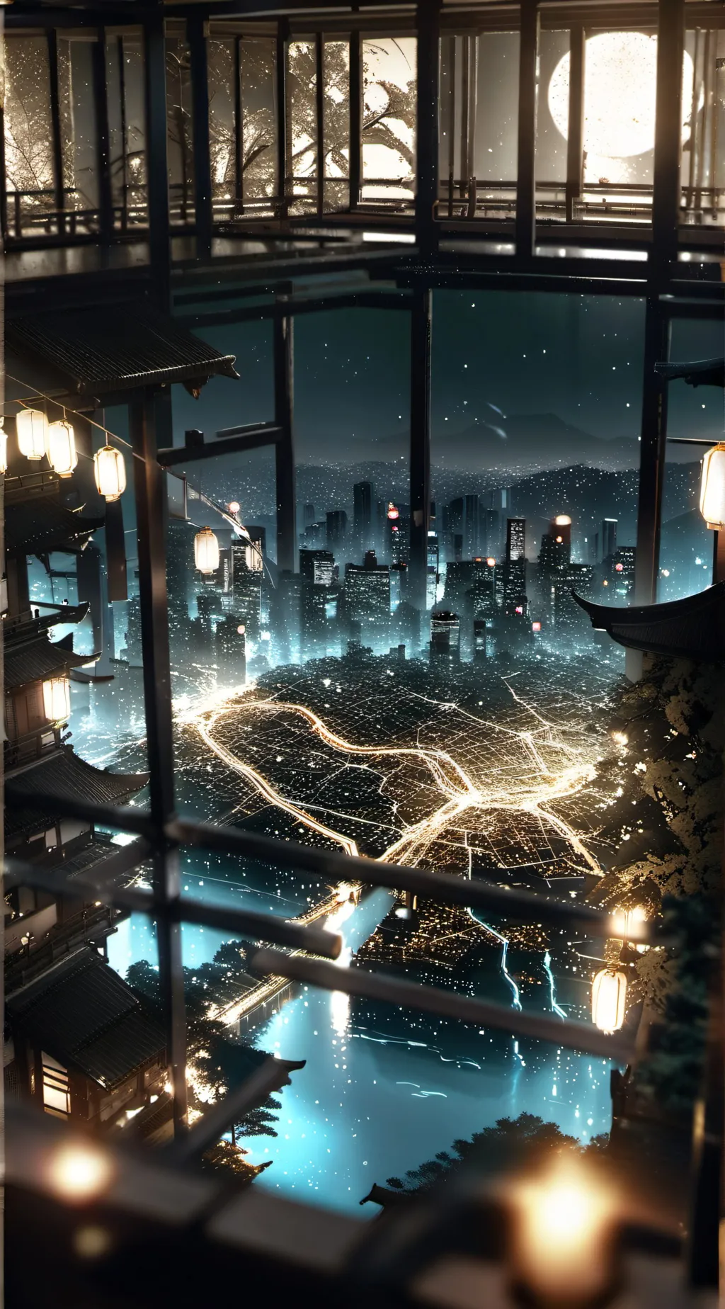 ai character: Infinity Castle Rp background