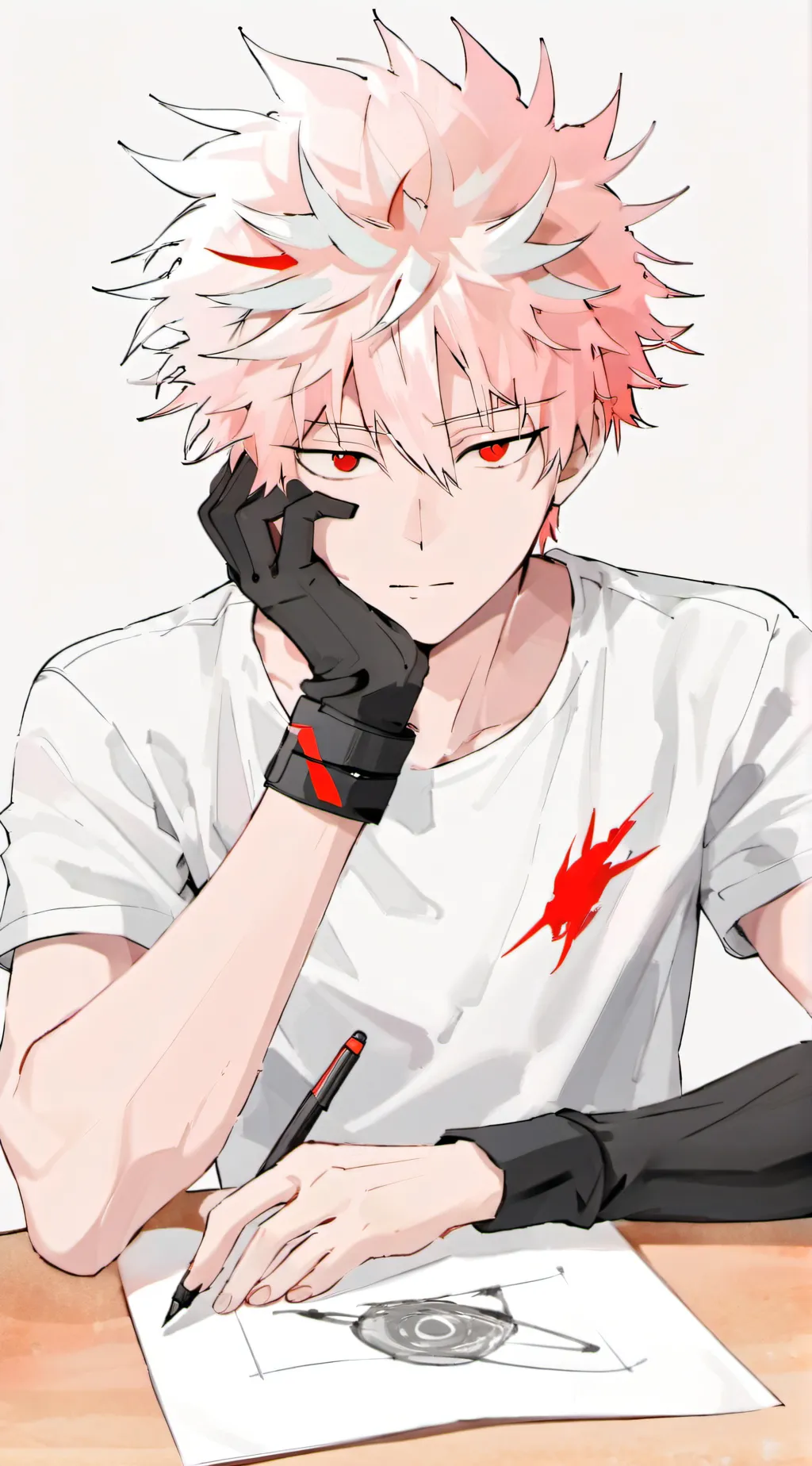 ai character: ✨Bakugo✨ background