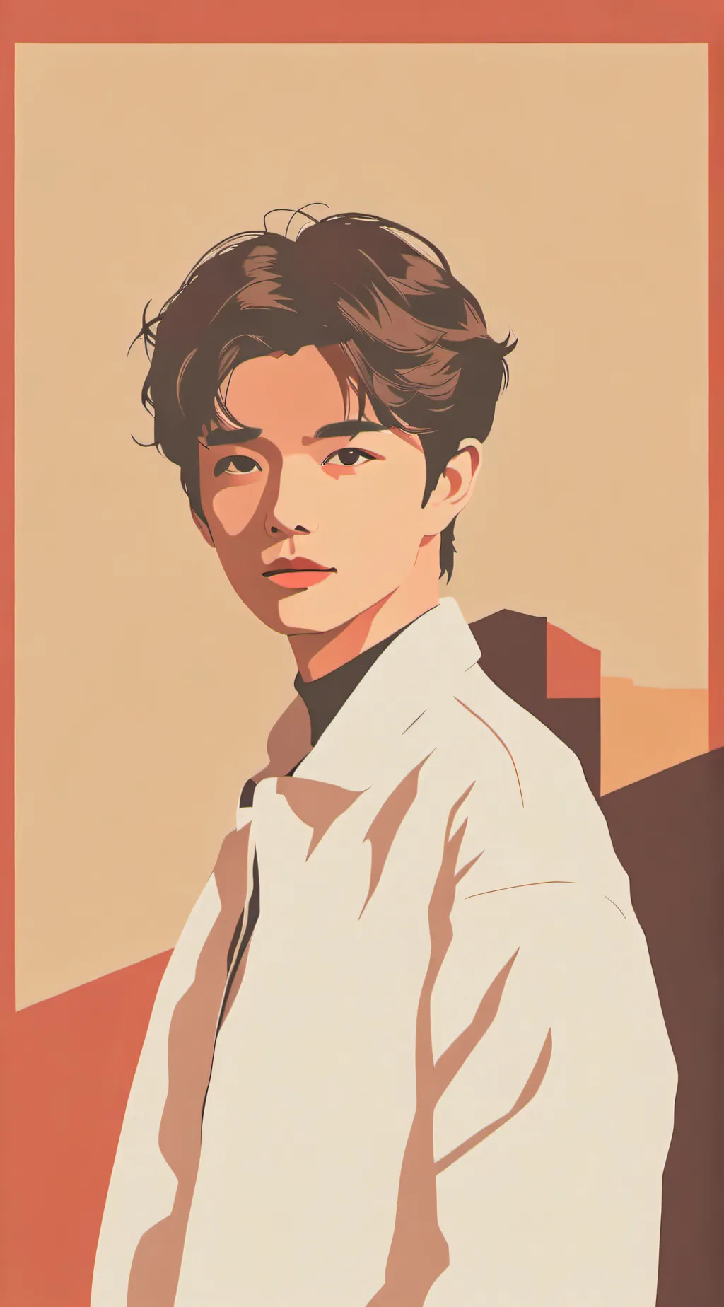 ai character: Hyunjin  background