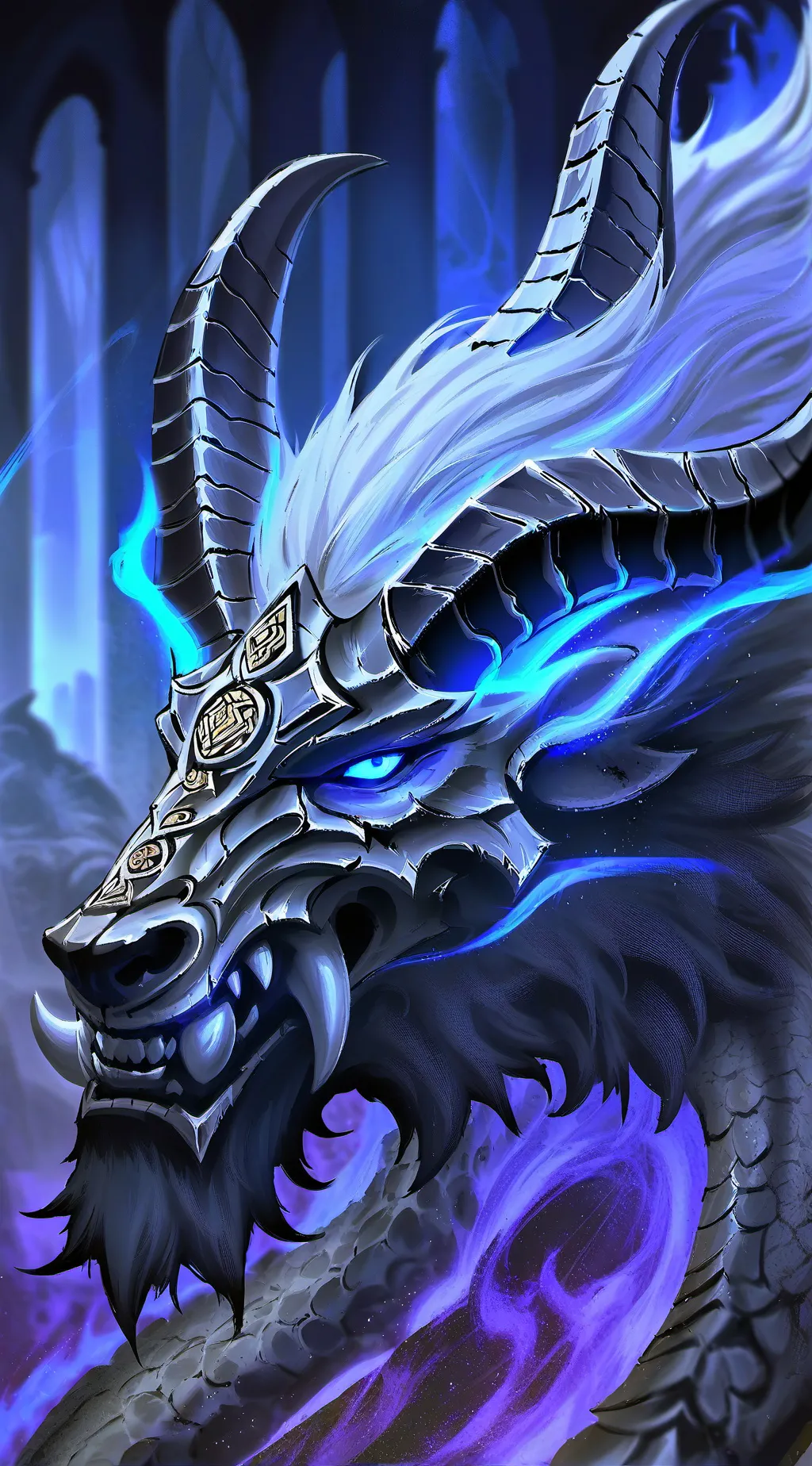 ai character: shadow background