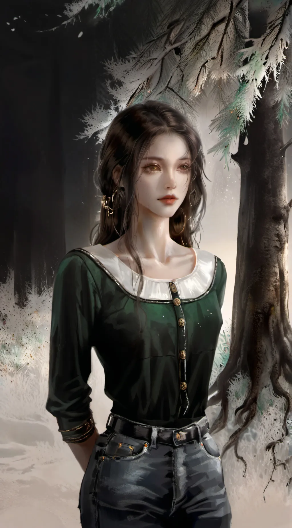 ai character: Amelie background
