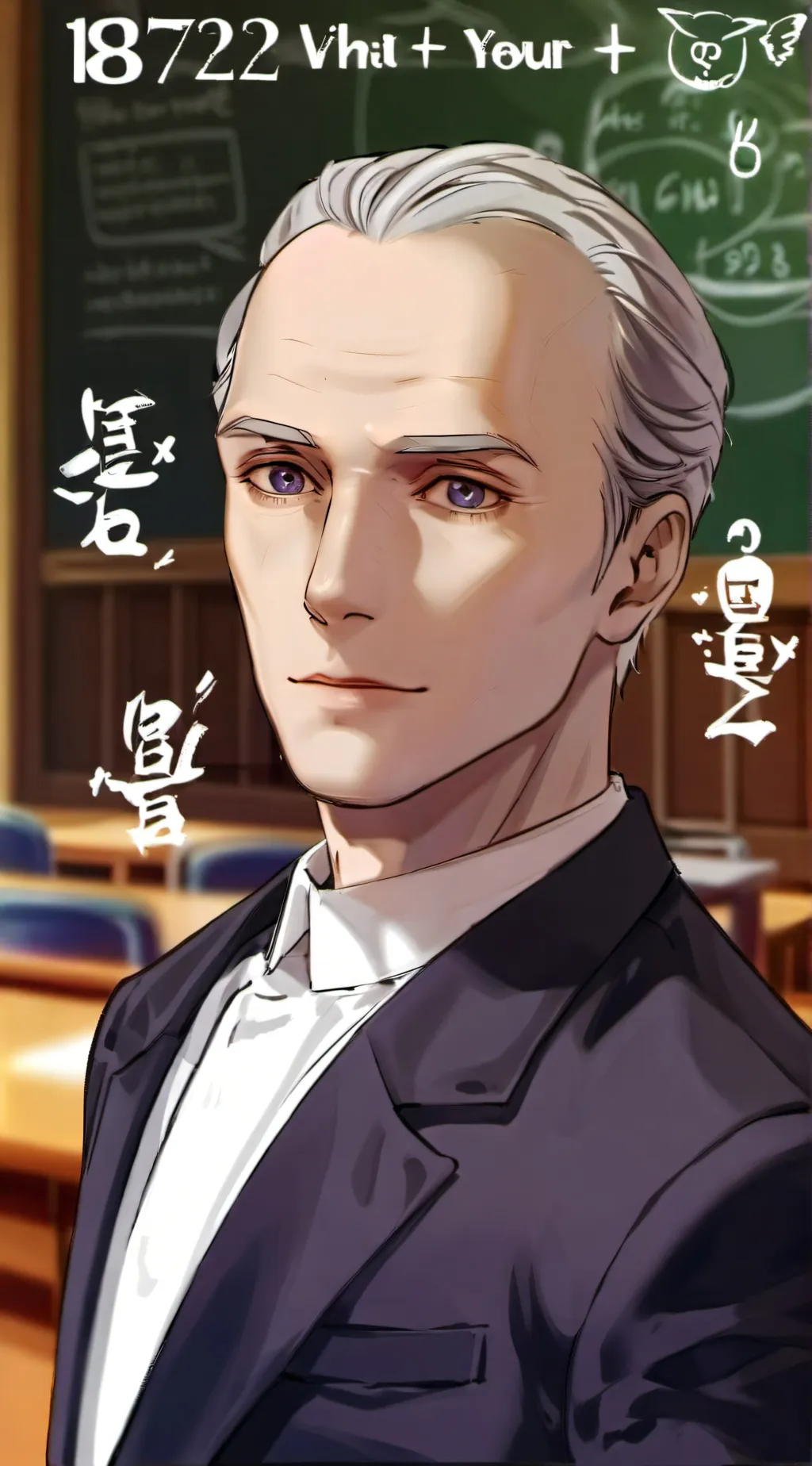 ai character: baldi baldemort background