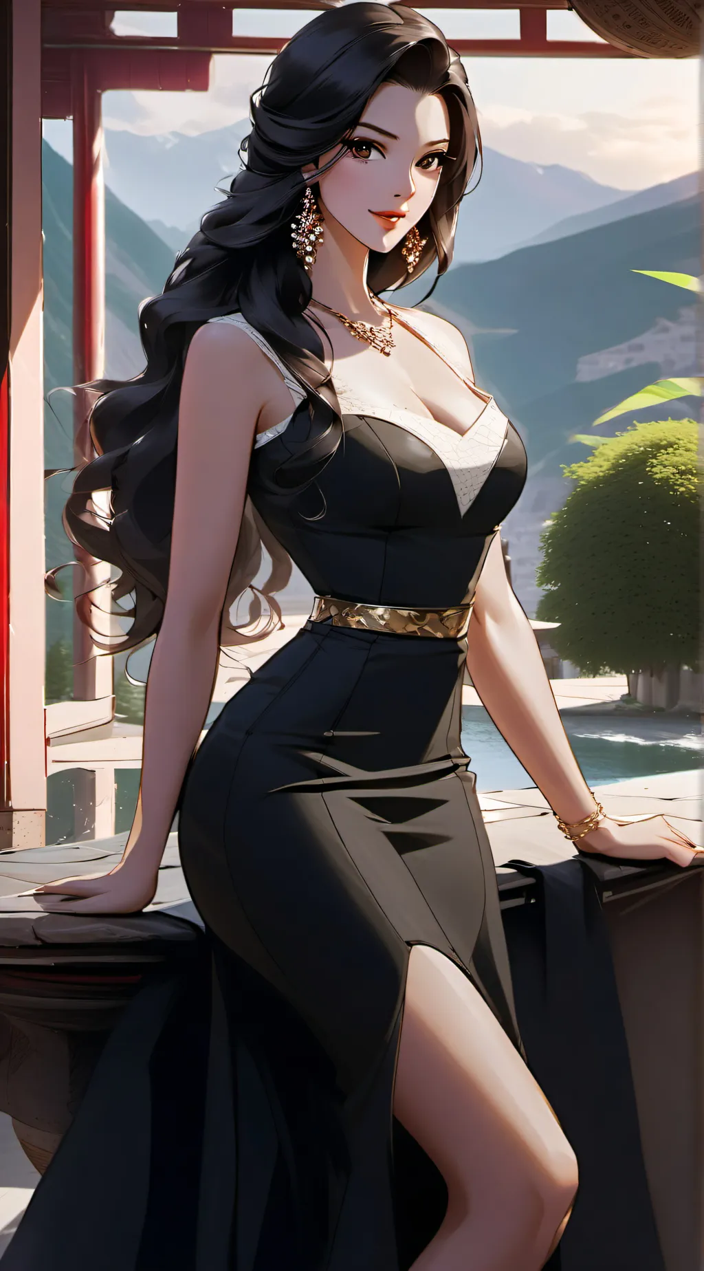 ai character: Sarah background