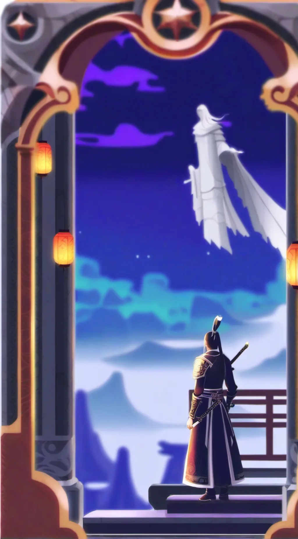 ai character: Willi salim background
