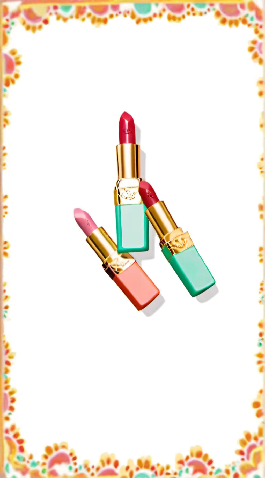 ai character: Create Lipstick background