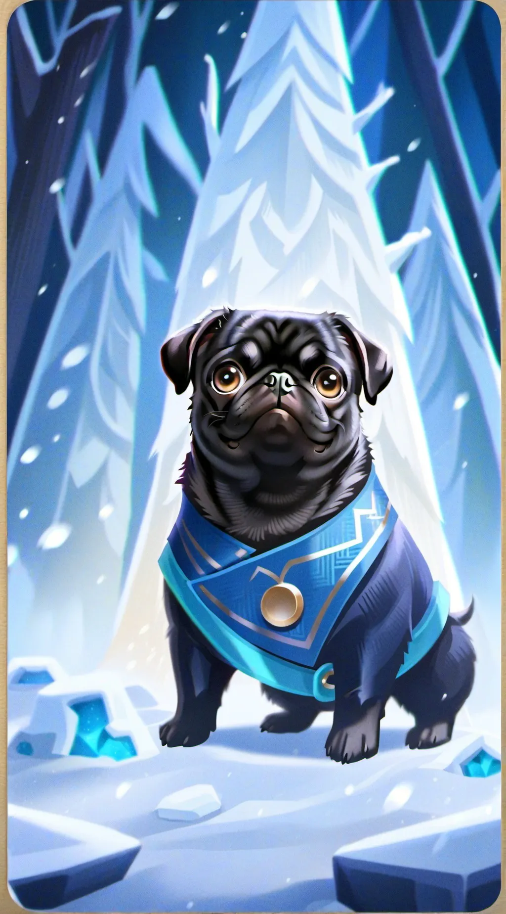 ai character: Blackette  background