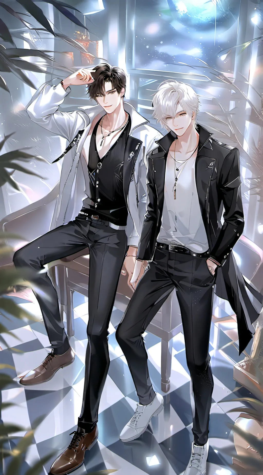 ai character: enemies to lovers💘 background