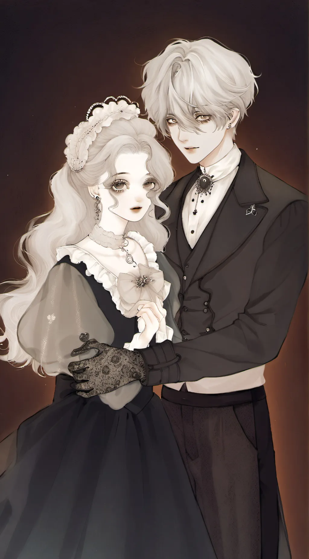 ai character: Lilly and Max background