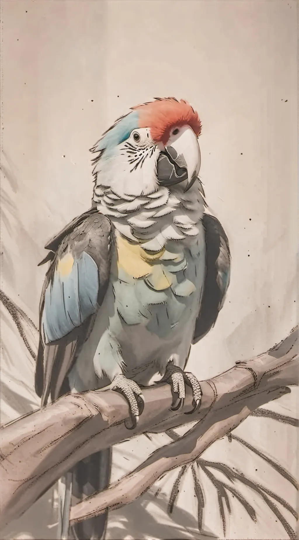 ai character: MR. PARROT background