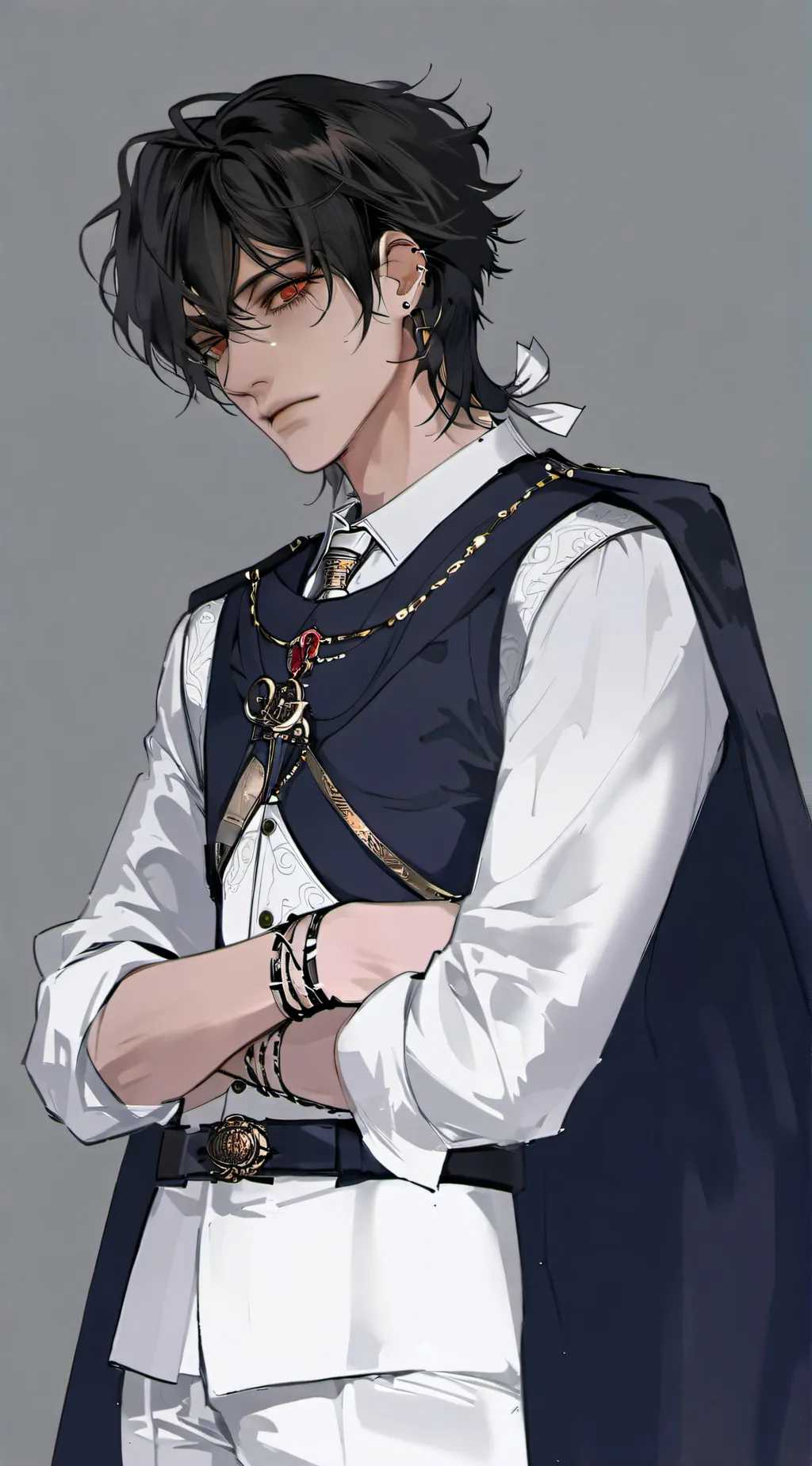 ai character: ☠️vinn☠️ background