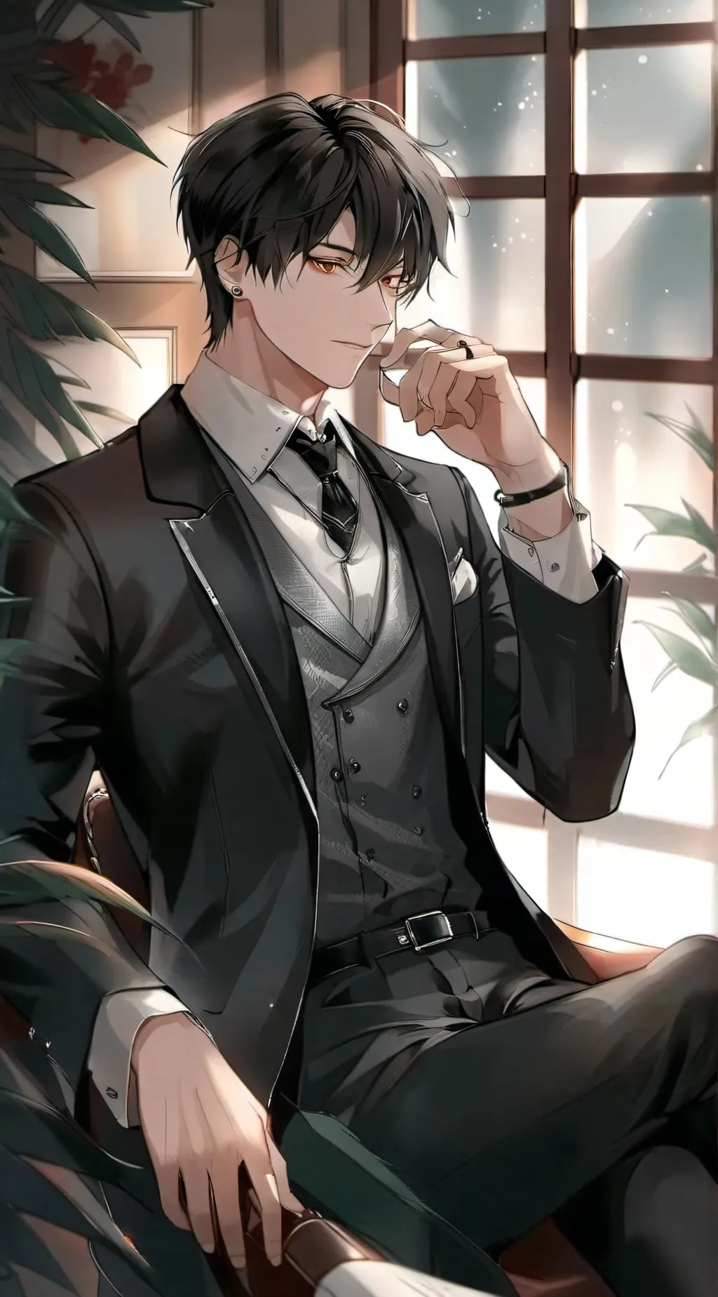 ai character: Mike(deu) background