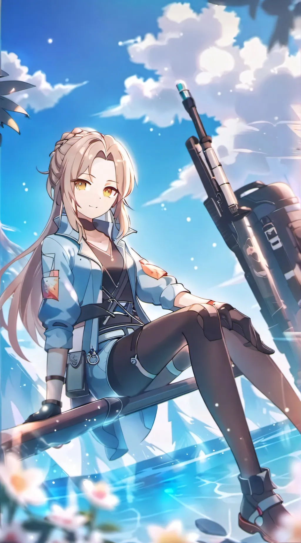 ai character: yanqing  background